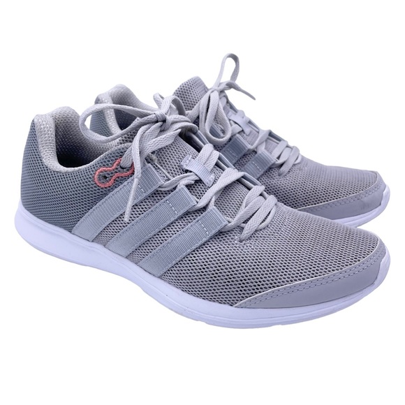 Adidas cloudfoam running women’s gray sneakers Size 6 - Picture 1 of 10